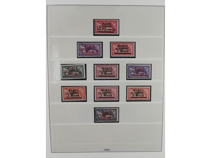 1920/39, ungebrauchte/postfrische und gestempelte Partie, dabei Teilsammlungen mit besseren, bessere Sätze, teils mehrfach wi