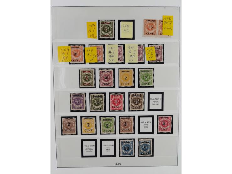 1920/39, ungebrauchte/postfrische und gestempelte Partie, dabei Teilsammlungen mit besseren, bessere Sätze, teils mehrfach wi