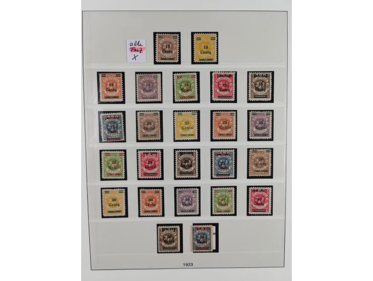 1920/39, ungebrauchte/postfrische und gestempelte Partie, dabei Teilsammlungen mit besseren, bessere Sätze, teils mehrfach wi