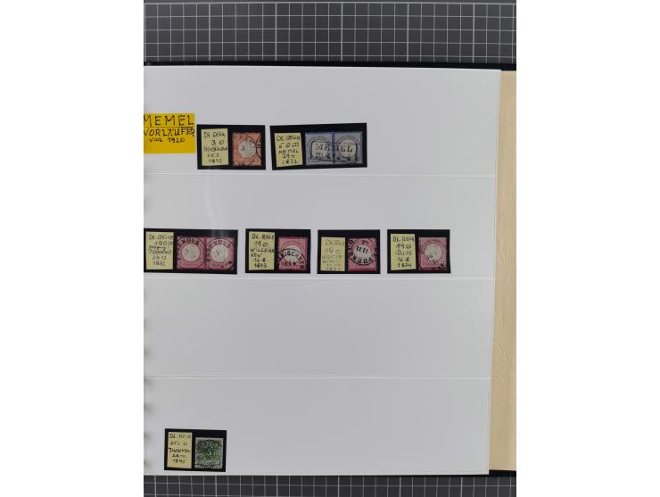 1920/39, ungebrauchte/postfrische und gestempelte Partie, dabei Teilsammlungen mit besseren, bessere Sätze, teils mehrfach wi