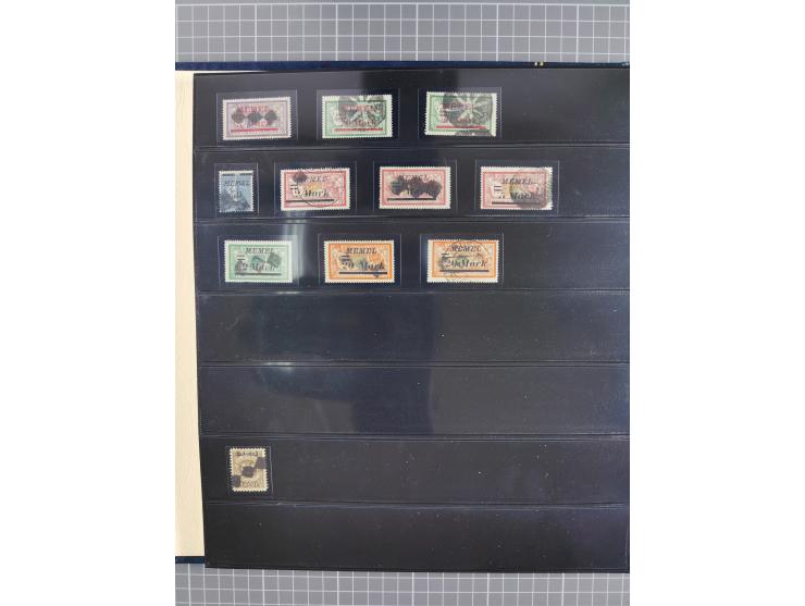 1920/39, ungebrauchte/postfrische und gestempelte Partie, dabei Teilsammlungen mit besseren, bessere Sätze, teils mehrfach wi