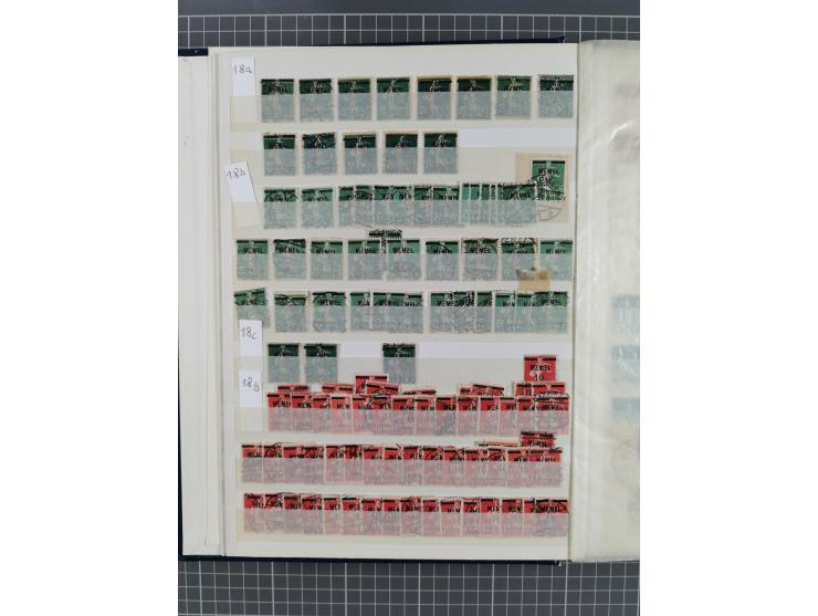 1920/39, ungebrauchte/postfrische und gestempelte Partie, dabei Teilsammlungen mit besseren, bessere Sätze, teils mehrfach wi