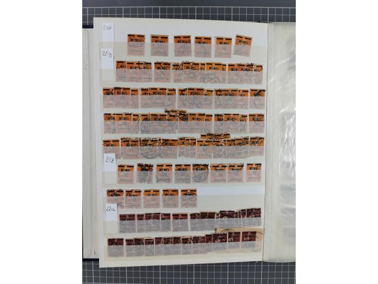 1920/39, ungebrauchte/postfrische und gestempelte Partie, dabei Teilsammlungen mit besseren, bessere Sätze, teils mehrfach wi