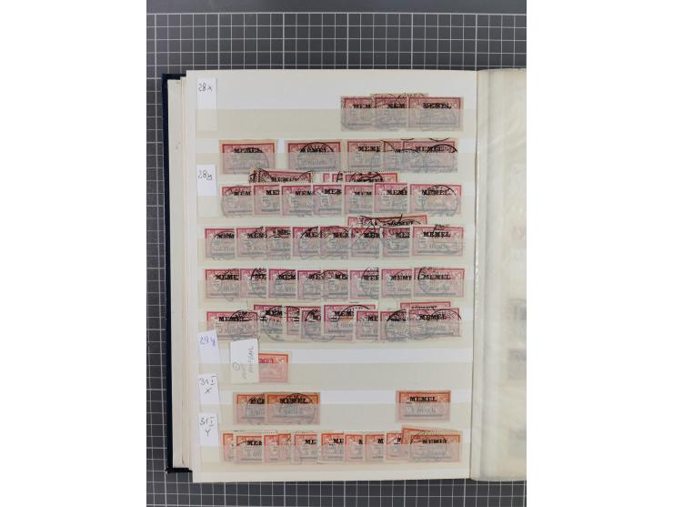 1920/39, ungebrauchte/postfrische und gestempelte Partie, dabei Teilsammlungen mit besseren, bessere Sätze, teils mehrfach wi