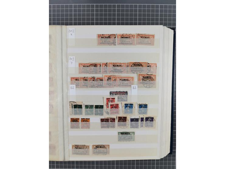 1920/39, ungebrauchte/postfrische und gestempelte Partie, dabei Teilsammlungen mit besseren, bessere Sätze, teils mehrfach wi