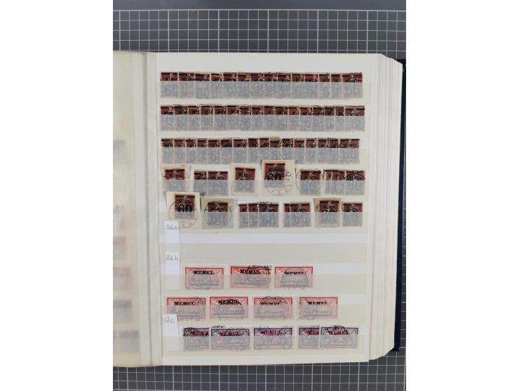 1920/39, ungebrauchte/postfrische und gestempelte Partie, dabei Teilsammlungen mit besseren, bessere Sätze, teils mehrfach wi