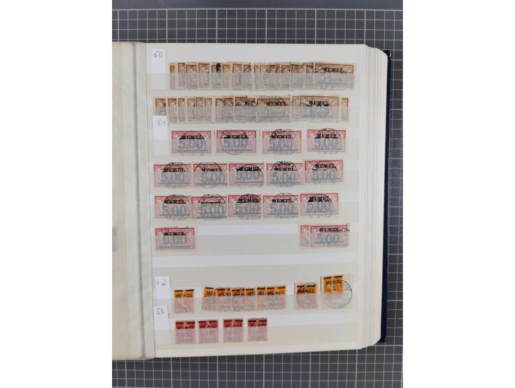 1920/39, ungebrauchte/postfrische und gestempelte Partie, dabei Teilsammlungen mit besseren, bessere Sätze, teils mehrfach wi