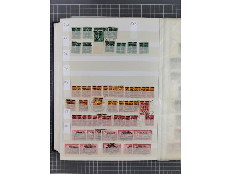 1920/39, ungebrauchte/postfrische und gestempelte Partie, dabei Teilsammlungen mit besseren, bessere Sätze, teils mehrfach wi