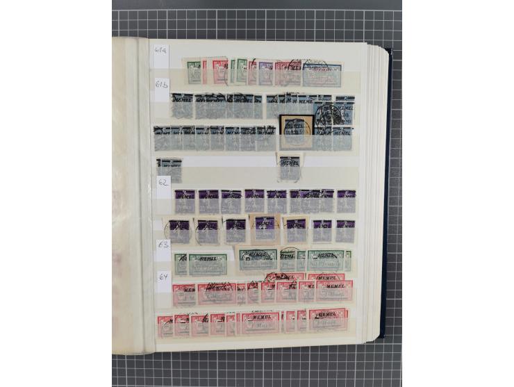 1920/39, ungebrauchte/postfrische und gestempelte Partie, dabei Teilsammlungen mit besseren, bessere Sätze, teils mehrfach wi