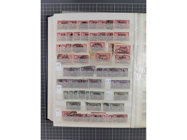 1920/39, ungebrauchte/postfrische und gestempelte Partie, dabei Teilsammlungen mit besseren, bessere Sätze, teils mehrfach wi