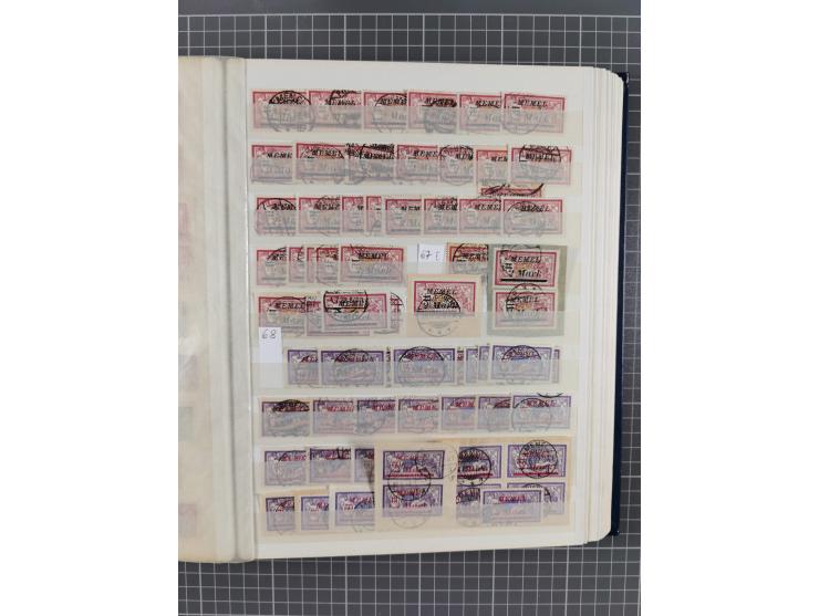 1920/39, ungebrauchte/postfrische und gestempelte Partie, dabei Teilsammlungen mit besseren, bessere Sätze, teils mehrfach wi