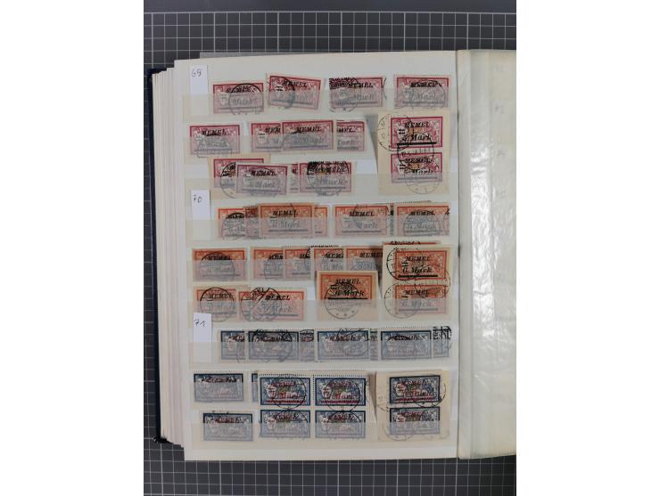 1920/39, ungebrauchte/postfrische und gestempelte Partie, dabei Teilsammlungen mit besseren, bessere Sätze, teils mehrfach wi