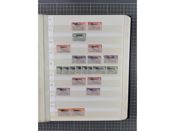 1920/39, ungebrauchte/postfrische und gestempelte Partie, dabei Teilsammlungen mit besseren, bessere Sätze, teils mehrfach wi