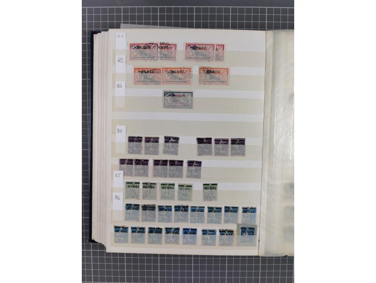 1920/39, ungebrauchte/postfrische und gestempelte Partie, dabei Teilsammlungen mit besseren, bessere Sätze, teils mehrfach wi