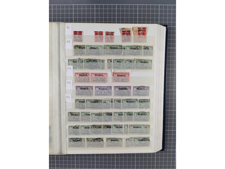 1920/39, ungebrauchte/postfrische und gestempelte Partie, dabei Teilsammlungen mit besseren, bessere Sätze, teils mehrfach wi