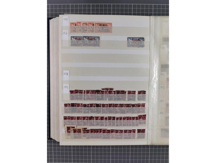 1920/39, ungebrauchte/postfrische und gestempelte Partie, dabei Teilsammlungen mit besseren, bessere Sätze, teils mehrfach wi