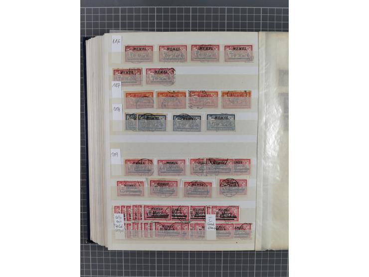 1920/39, ungebrauchte/postfrische und gestempelte Partie, dabei Teilsammlungen mit besseren, bessere Sätze, teils mehrfach wi