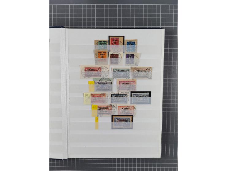 1920/39, ungebrauchte/postfrische und gestempelte Partie, dabei Teilsammlungen mit besseren, bessere Sätze, teils mehrfach wi