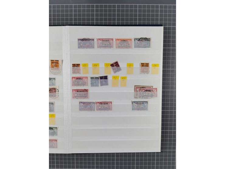 1920/39, ungebrauchte/postfrische und gestempelte Partie, dabei Teilsammlungen mit besseren, bessere Sätze, teils mehrfach wi