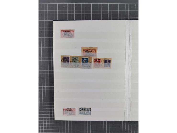 1920/39, ungebrauchte/postfrische und gestempelte Partie, dabei Teilsammlungen mit besseren, bessere Sätze, teils mehrfach wi