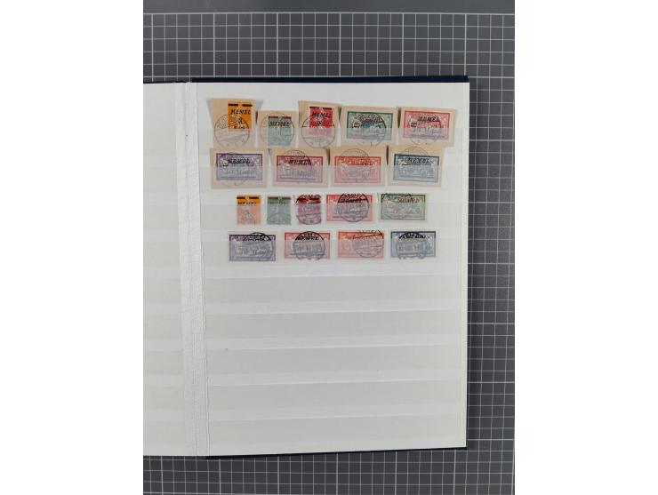 1920/39, ungebrauchte/postfrische und gestempelte Partie, dabei Teilsammlungen mit besseren, bessere Sätze, teils mehrfach wi