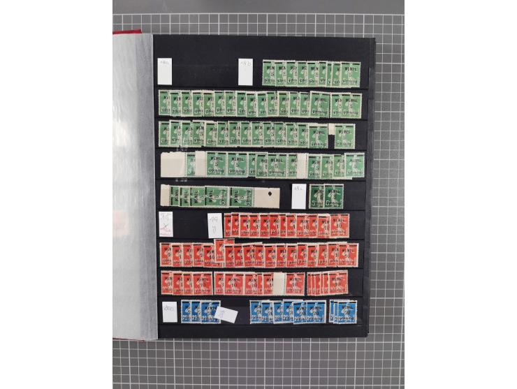 1920/39, ungebrauchte/postfrische und gestempelte Partie, dabei Teilsammlungen mit besseren, bessere Sätze, teils mehrfach wi