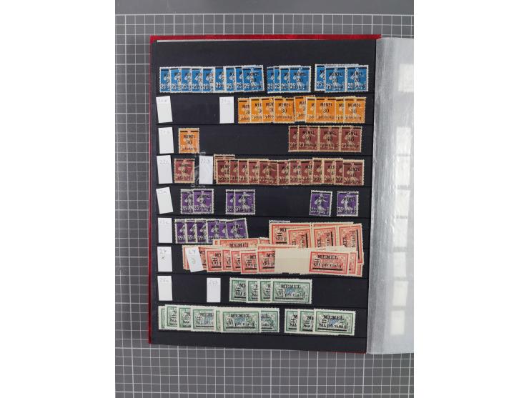 1920/39, ungebrauchte/postfrische und gestempelte Partie, dabei Teilsammlungen mit besseren, bessere Sätze, teils mehrfach wi