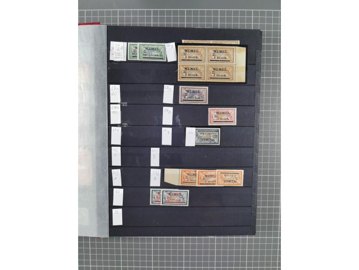 1920/39, ungebrauchte/postfrische und gestempelte Partie, dabei Teilsammlungen mit besseren, bessere Sätze, teils mehrfach wi