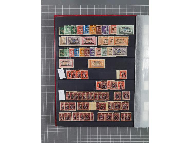 1920/39, ungebrauchte/postfrische und gestempelte Partie, dabei Teilsammlungen mit besseren, bessere Sätze, teils mehrfach wi