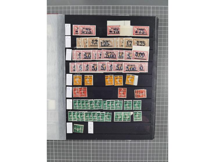 1920/39, ungebrauchte/postfrische und gestempelte Partie, dabei Teilsammlungen mit besseren, bessere Sätze, teils mehrfach wi