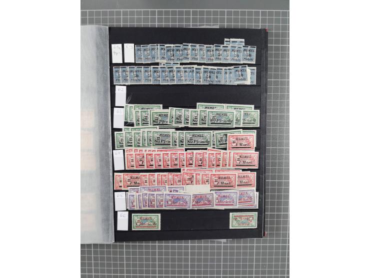 1920/39, ungebrauchte/postfrische und gestempelte Partie, dabei Teilsammlungen mit besseren, bessere Sätze, teils mehrfach wi