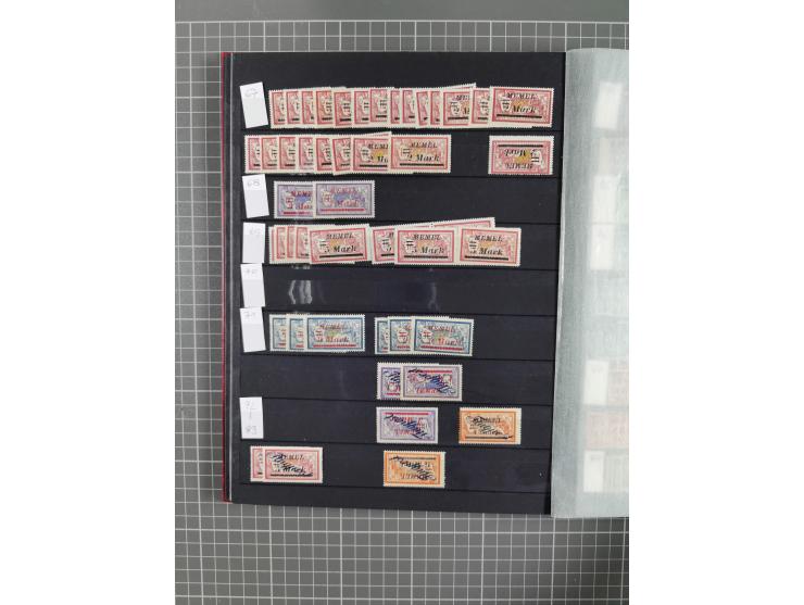 1920/39, ungebrauchte/postfrische und gestempelte Partie, dabei Teilsammlungen mit besseren, bessere Sätze, teils mehrfach wi
