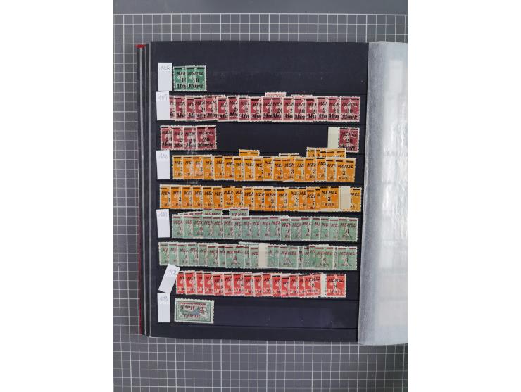 1920/39, ungebrauchte/postfrische und gestempelte Partie, dabei Teilsammlungen mit besseren, bessere Sätze, teils mehrfach wi