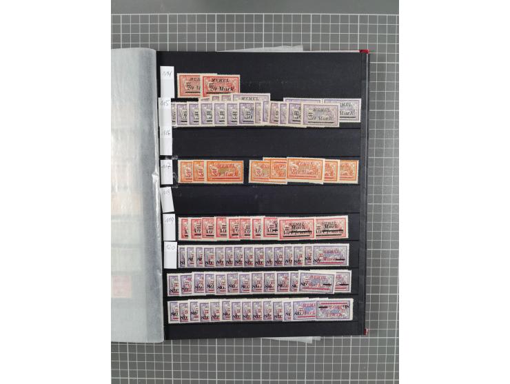 1920/39, ungebrauchte/postfrische und gestempelte Partie, dabei Teilsammlungen mit besseren, bessere Sätze, teils mehrfach wi