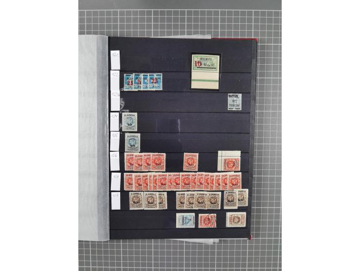 1920/39, ungebrauchte/postfrische und gestempelte Partie, dabei Teilsammlungen mit besseren, bessere Sätze, teils mehrfach wi