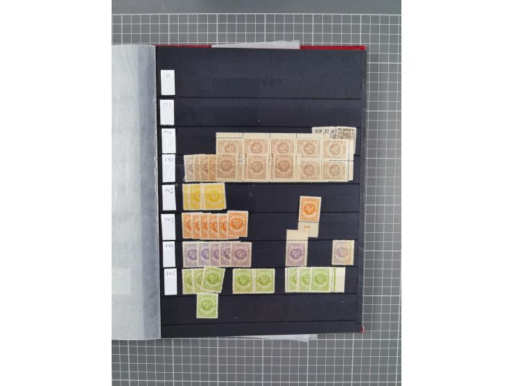 1920/39, ungebrauchte/postfrische und gestempelte Partie, dabei Teilsammlungen mit besseren, bessere Sätze, teils mehrfach wi