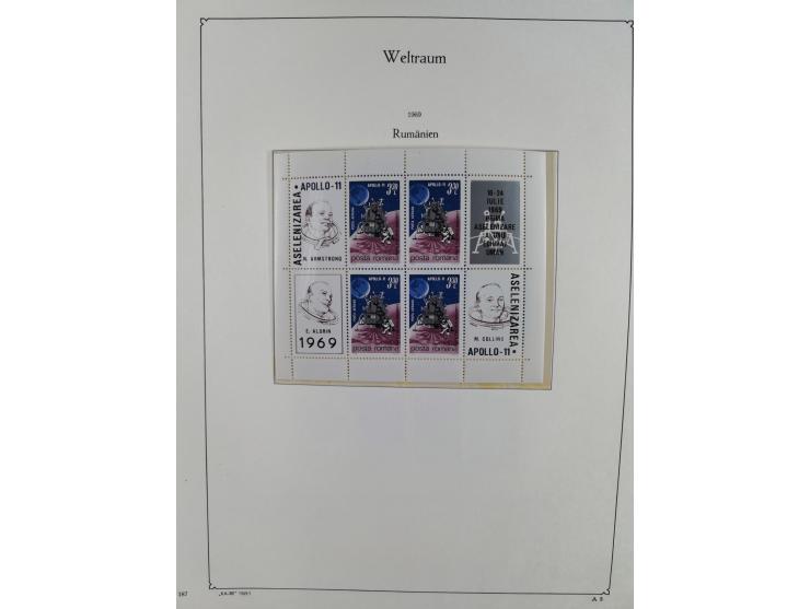 1969/2019, MNH collection of stamps and souvenir/mini/de luxe sheets in seven binders, comprising a wide range of attractive 