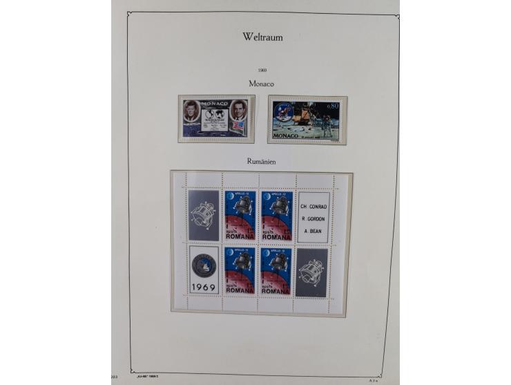 1969/2019, MNH collection of stamps and souvenir/mini/de luxe sheets in seven binders, comprising a wide range of attractive 