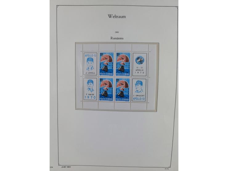 1969/2019, MNH collection of stamps and souvenir/mini/de luxe sheets in seven binders, comprising a wide range of attractive 