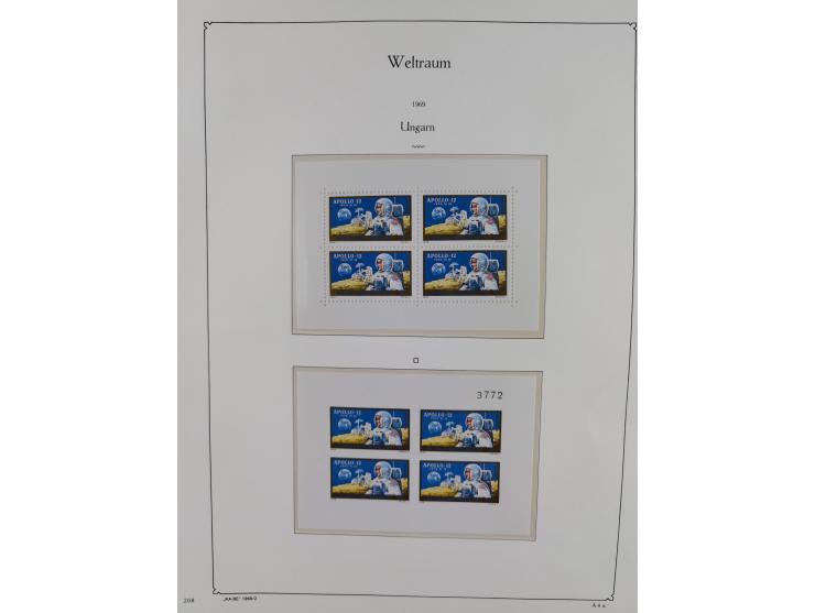 1969/2019, MNH collection of stamps and souvenir/mini/de luxe sheets in seven binders, comprising a wide range of attractive 