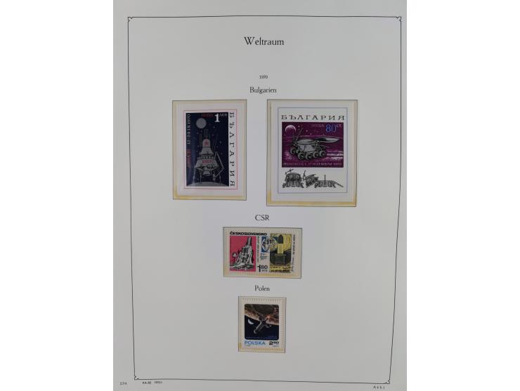 1969/2019, MNH collection of stamps and souvenir/mini/de luxe sheets in seven binders, comprising a wide range of attractive 