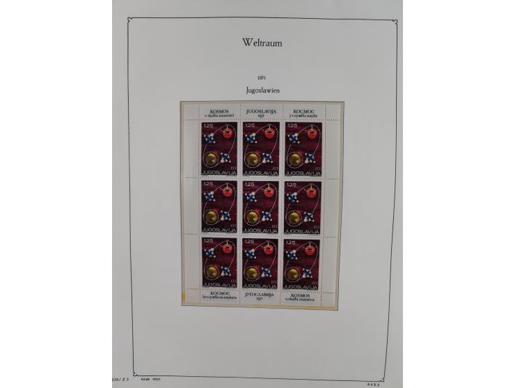 1969/2019, MNH collection of stamps and souvenir/mini/de luxe sheets in seven binders, comprising a wide range of attractive 