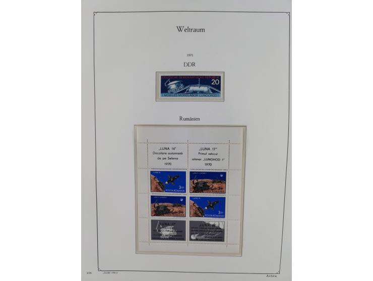 1969/2019, MNH collection of stamps and souvenir/mini/de luxe sheets in seven binders, comprising a wide range of attractive 