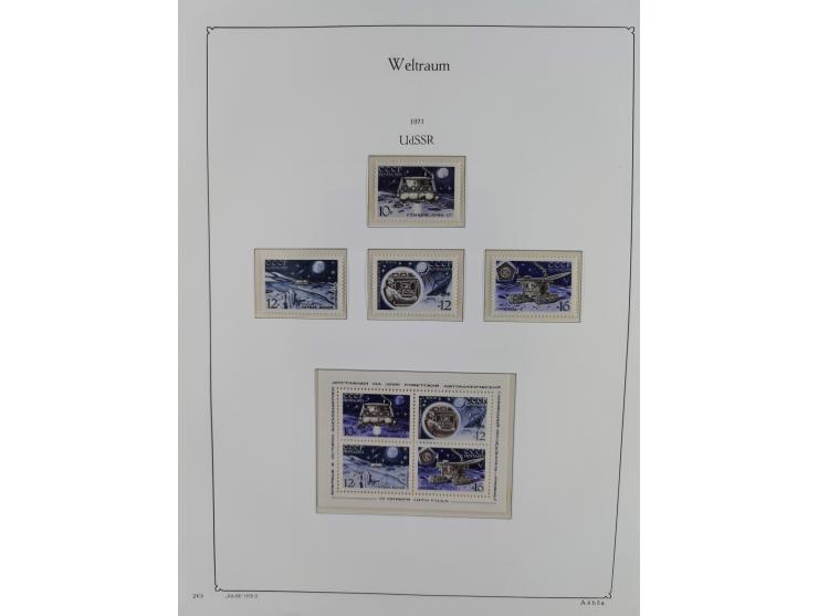 1969/2019, MNH collection of stamps and souvenir/mini/de luxe sheets in seven binders, comprising a wide range of attractive 