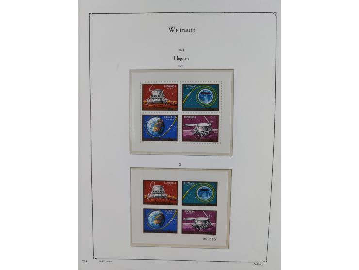 1969/2019, MNH collection of stamps and souvenir/mini/de luxe sheets in seven binders, comprising a wide range of attractive 