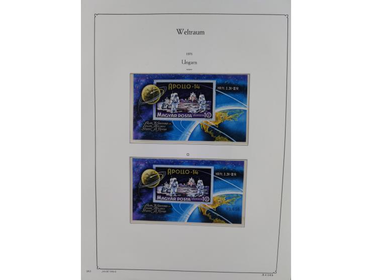 1969/2019, MNH collection of stamps and souvenir/mini/de luxe sheets in seven binders, comprising a wide range of attractive 