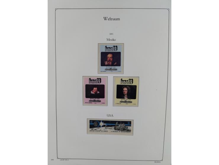 1969/2019, MNH collection of stamps and souvenir/mini/de luxe sheets in seven binders, comprising a wide range of attractive 