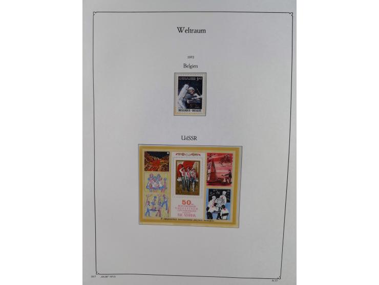 1969/2019, MNH collection of stamps and souvenir/mini/de luxe sheets in seven binders, comprising a wide range of attractive 