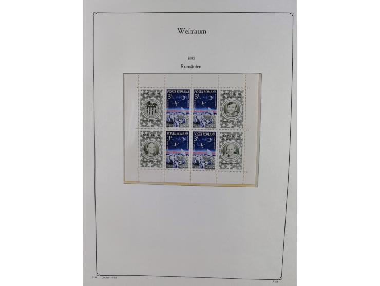 1969/2019, MNH collection of stamps and souvenir/mini/de luxe sheets in seven binders, comprising a wide range of attractive 