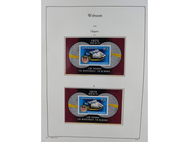 1969/2019, MNH collection of stamps and souvenir/mini/de luxe sheets in seven binders, comprising a wide range of attractive 